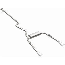 MagnaFlow 13 Dodge Dart L4 1.4L T/C Dual Split Rear Exit Stainless Cat Back Perf Exhaust (15181)