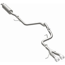 Load image into Gallery viewer, MagnaFlow 13 Hyundai Veloster 1.6L Turbo Dual Center Rear Exit Stainless Cat Back Perf Exhaust (15215)