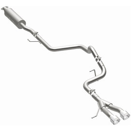 MagnaFlow 13 Hyundai Veloster 1.6L Turbo Dual Center Rear Exit Stainless Cat Back Perf Exhaust (15215)