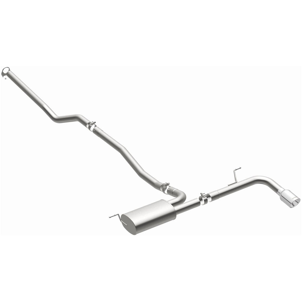 MagnaFlow 13-14 Ford Fusion L4 1.6L Turbo Stainless Cat Back Performance Exhaust (15229)