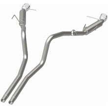 Load image into Gallery viewer, Magnaflow 2014 Ford Mustang V6 3.7L Comp Series Dual Split Rear Polished Stainless C/B Perf Exhaust (15245)