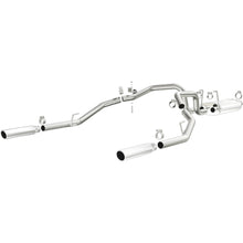 Load image into Gallery viewer, Magnaflow 09-13 Dodge Ram 1500 V6 3.6L Dual Spilt Rear Exit Polished Stainless C/B Perf Exhaust (15249)