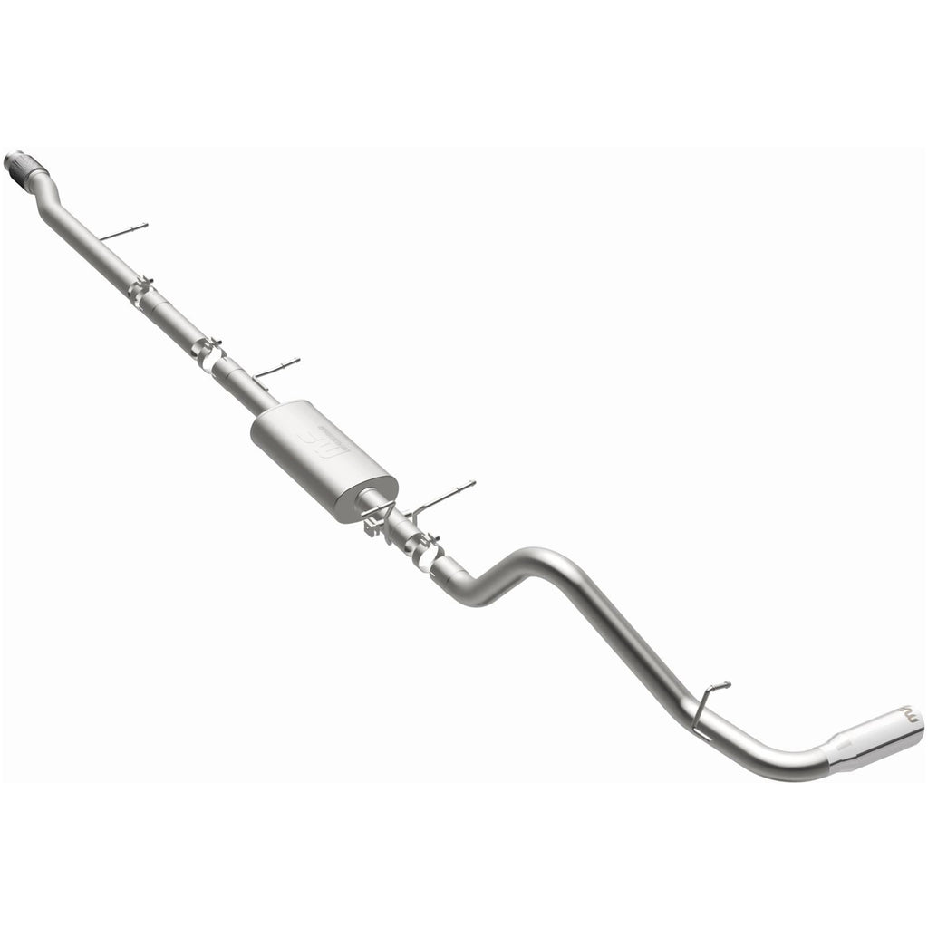 Magnaflow 14 Chevy Silverado V8 5.3L CC/EC Cab Single P/S Rear Exit Stainless Cat Back Perf Exhaust (15267)