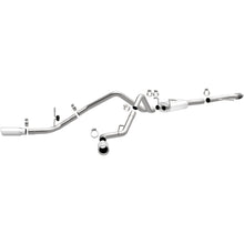 Load image into Gallery viewer, Magnaflow 14 Chev Silverado V8 5.3L CC/EC Cab Dual Split Behind Rear Tires Exit SS Cat Back Perf Exh (15269)