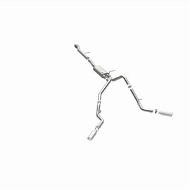 Magnaflow 14 Chev Silverado V8 5.3L CC/EC Cab Dual Split Behind Rear Tires Exit SS Cat Back Perf Exh (15269)