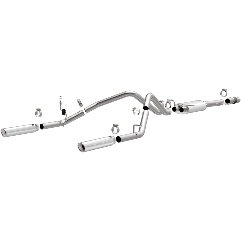 Magnaflow 14 Chev Silverado V8 5.3L SC Cab Dual Split Rear Exit SS Cat Back Perf Exhaust (15278)