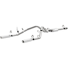 Load image into Gallery viewer, Magnaflow 14 Chev Silverado V8 5.3L SC Cab Dual Split Rear Exit SS Cat Back Perf Exhaust (15278)