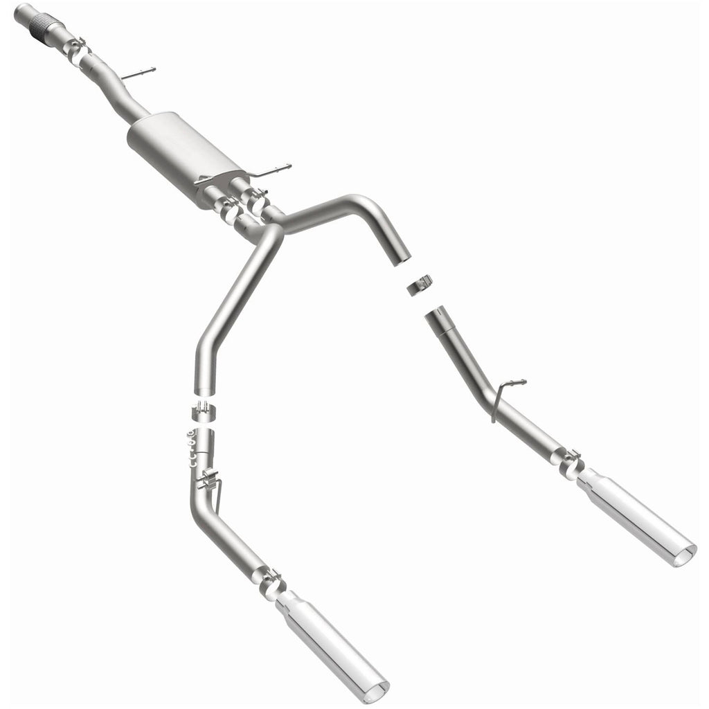 Magnaflow 14 Chev Silverado V8 5.3L SC Cab Dual Split Rear Exit SS Cat Back Perf Exhaust (15278)