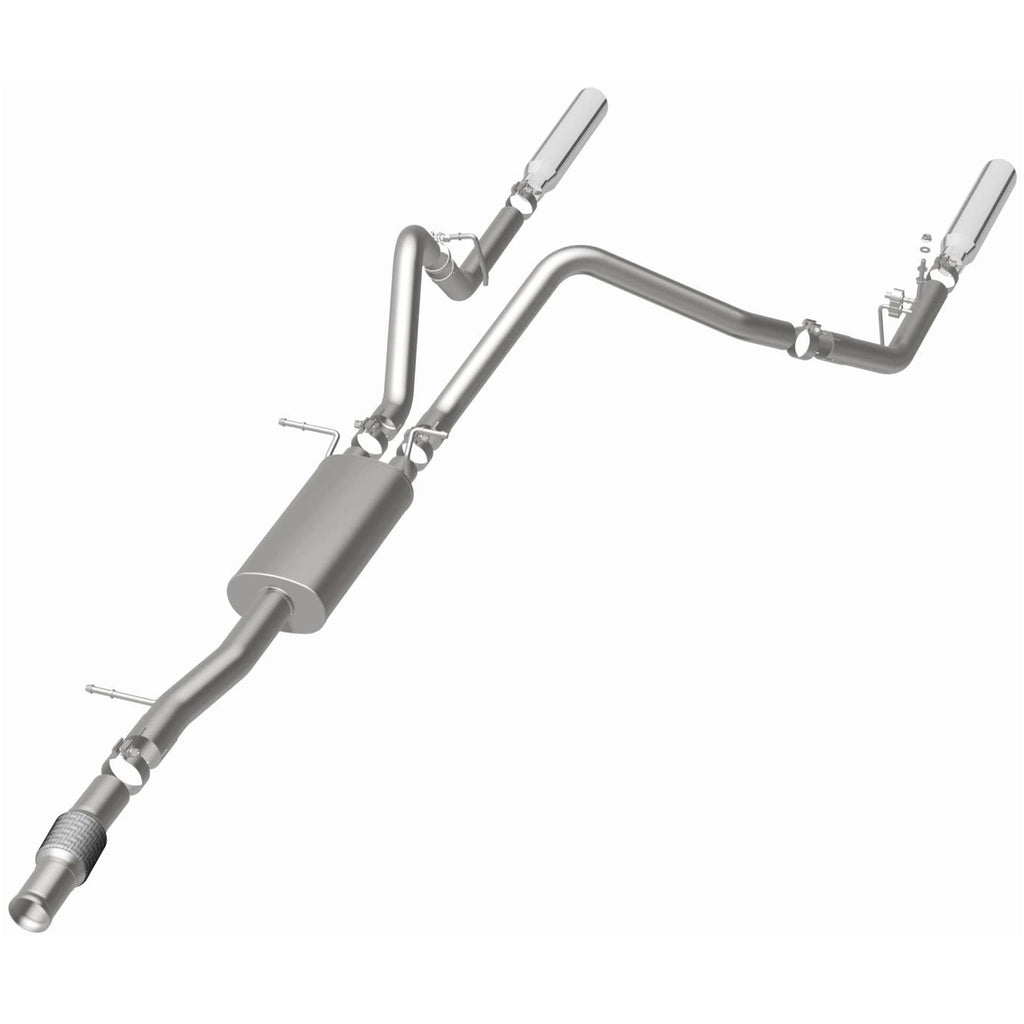 Magnaflow 14 Chev Silverado V8 5.3L SC Cab Dual Split Rear Exit SS Cat Back Perf Exhaust (15278)