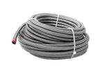 Aeromotive Fuel System Hose, Fuel, PTFE, Stainless Steel Braided, AN-06 x 4'. - 15301