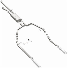 MagnaFlow 14 Toyota Tundra V8 4.6L/5.7L Stainless Cat Back Exhaust Dual Split Rear Exit (15305)