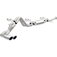 Load image into Gallery viewer, MagnaFlow 14 Toyota Tundra V8 4.6L/5.7L Stainless C/b Exhaust Dual same side pass. rear tire (15306)