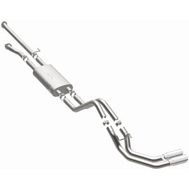 MagnaFlow 14 Toyota Tundra V8 4.6L/5.7L Stainless C/b Exhaust Dual same side pass. rear tire (15306)