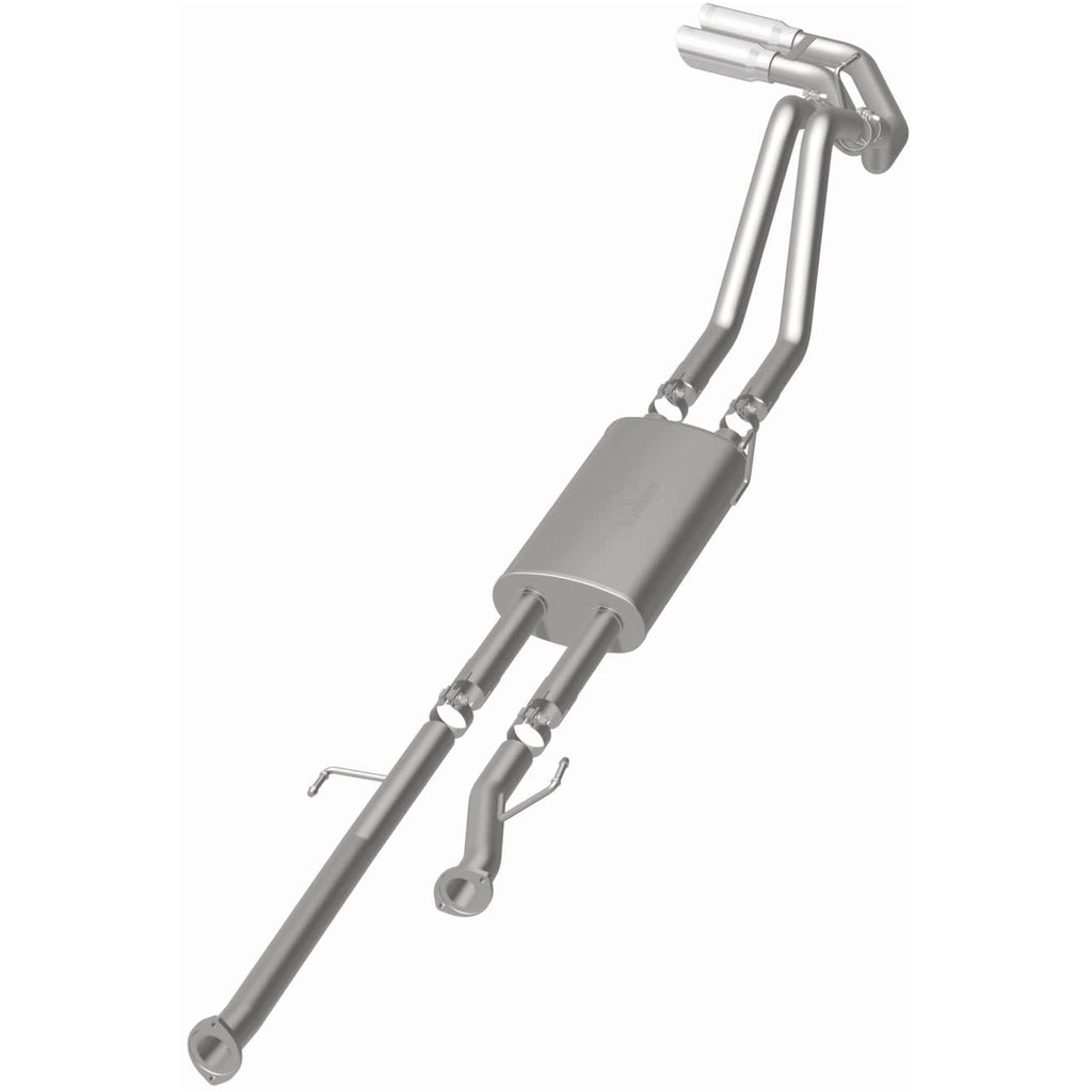 MagnaFlow 14 Toyota Tundra V8 4.6L/5.7L Stainless C/b Exhaust Dual same side pass. rear tire (15306)