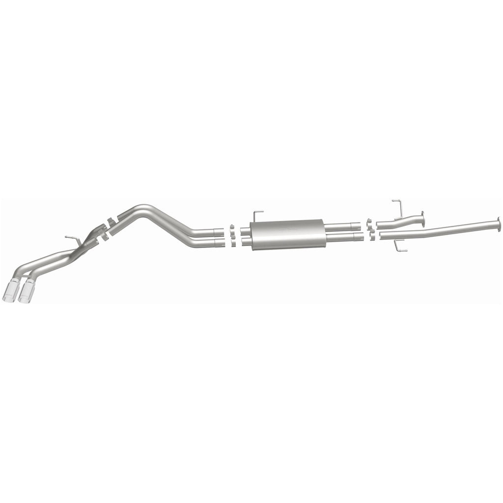 MagnaFlow 14 Toyota Tundra V8 4.6L/5.7L Stainless C/b Exhaust Dual same side pass. rear tire (15306)