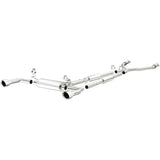 MagnaFlow 14 Infiniti Q50 V6 3.7L Cat-Back Polished Stainless Tips Dual Split Rear Exit Exhaust (15310)