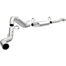 Load image into Gallery viewer, MagnaFlow 2014 Chevy/GMC Silverado/Sierra 1500 V8 6.2L SS Cat-Back Single P/S Rear Side Exit Exhaust (15318)