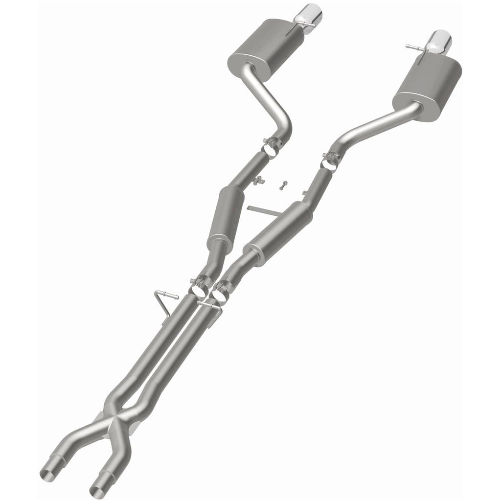 MagnaFlow 05-07 Audi A4 Quattro V6 3.2L SS Cat-Back Dual Split Rear Exit 2 Tips Perf Exhaust Sys (15326)