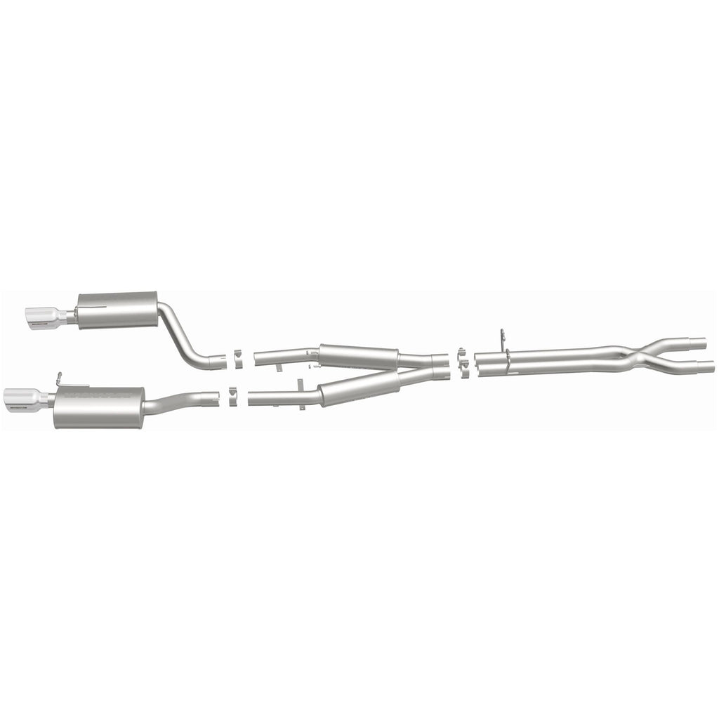 MagnaFlow 05-07 Audi A4 Quattro V6 3.2L SS Cat-Back Dual Split Rear Exit 2 Tips Perf Exhaust Sys (15326)