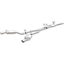 Load image into Gallery viewer, MagnaFlow Cat-Back Stainless Dual Split Rear Exit 4in Polished Tips 11-15 Chevy Camaro 3.6L V6 (15353)