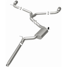 Load image into Gallery viewer, MagnaFlow SYS C/B Dual Split Rear Exit 4in Polished Tips 2015 VW GTI 2.0L Turbo (15357)