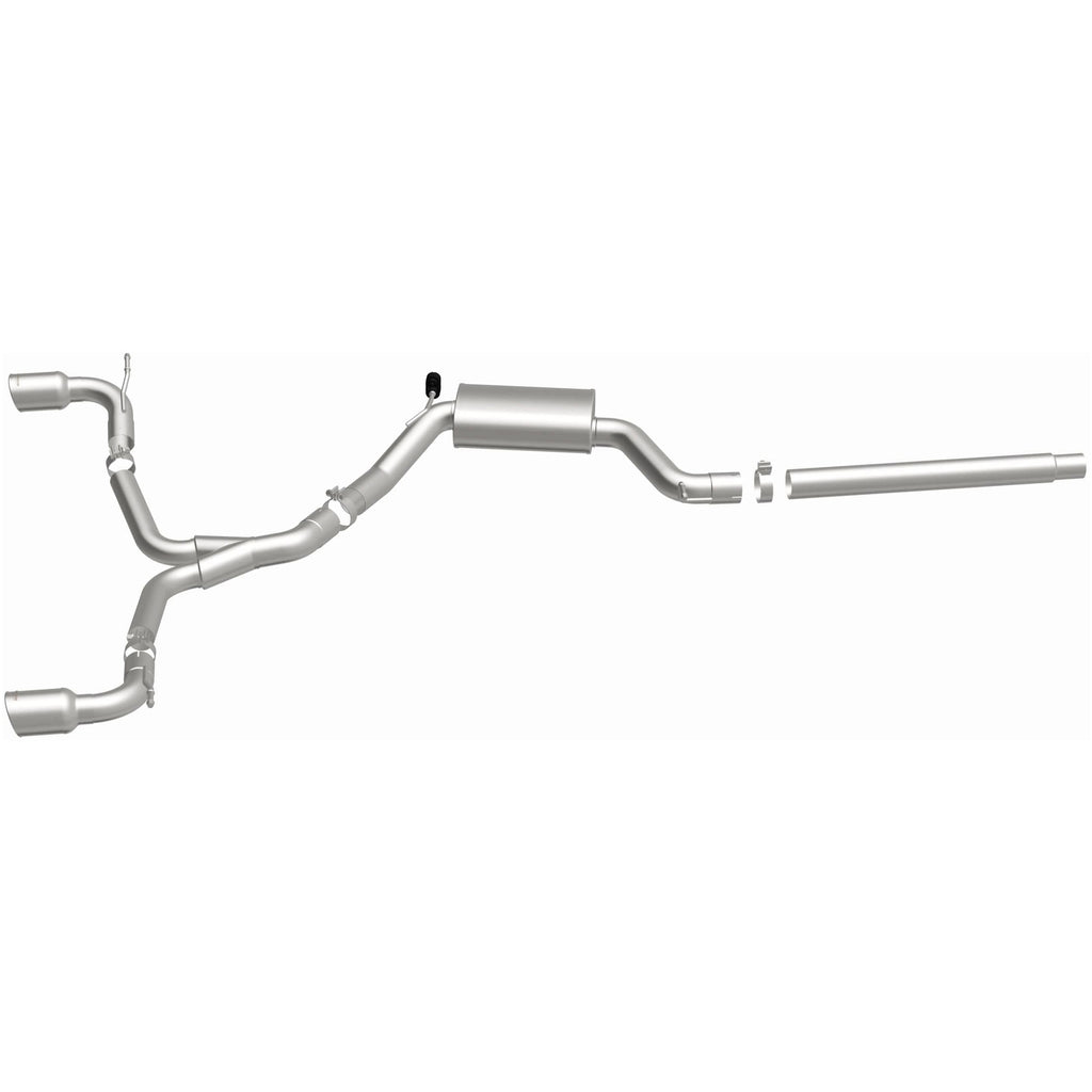MagnaFlow SYS C/B Dual Split Rear Exit 4in Polished Tips 2015 VW GTI 2.0L Turbo (15357)