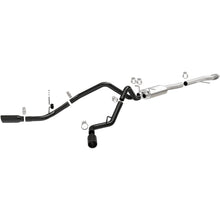 Load image into Gallery viewer, MagnaFlow SYS Cat-Back 3.5in Black Dual Split Rear Tips 14-15 Chevy Silverado/GMC Sierra 4.3L-5.3L (15360)