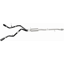 Load image into Gallery viewer, MagnaFlow SYS Cat-Back 3.5in Black Dual Split Rear Tips 14-15 Chevy Silverado/GMC Sierra 4.3L-5.3L (15360)
