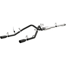Load image into Gallery viewer, MagnaFlow SYS Cat-Back 4in Black Dual Split Rear Tips 14-15 Chevy Silverado/GMC Sierra 4.3L-5.3L (15361)