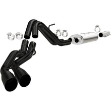 Load image into Gallery viewer, MagnaFlow SYS Cat-Back 10-14 Ford Raptor 6.2L V8 2.5/3in Black Dual Same Side Exit Rear 3.5 Tips (15366)