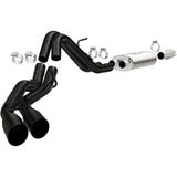 MagnaFlow SYS Cat-Back 10-14 Ford Raptor 6.2L V8 2.5/3in Black Dual Same Side Exit Rear 3.5 Tips (15366)