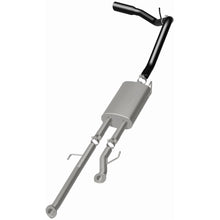Load image into Gallery viewer, MagnaFlow Cat-Back Exhaust 14-16 Toyota Tundra V8 4.6/5.7L 3in SS Black Tips Single Side Exit (15367)