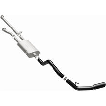 Load image into Gallery viewer, MagnaFlow Cat-Back Exhaust 09-13 Toyota Tundra V8 5.7L 3in SS Black Tip Single Side Exit (15368)