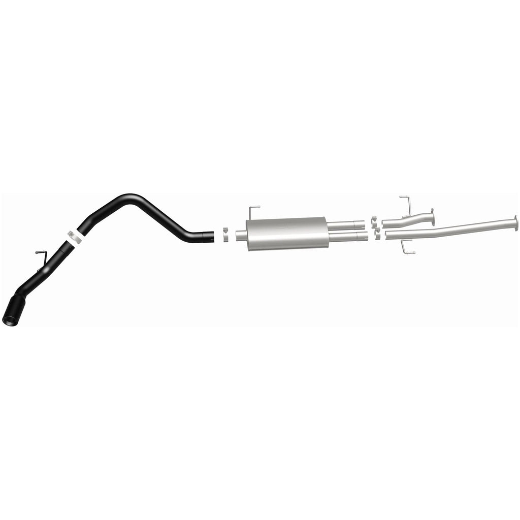 MagnaFlow Cat-Back Exhaust 09-13 Toyota Tundra V8 5.7L 3in SS Black Tip Single Side Exit (15368)