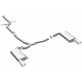 Magnaflow 2015 Audi Allroad 2.0L Touring Dual Spilt Rear Exit 2.5in 4in Tip SS C/B Perf Exhaust (15369)