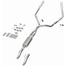 Load image into Gallery viewer, MagnaFlow 11 Ford F-150 3.7L/5.0L/6.2L SS Catback Exhaust Dual Split Rear Exit w/ 3.5in SS Tips (15460)