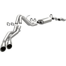 Load image into Gallery viewer, MagnaFlow 11 Ford F-150 3.7L/5.0L/6.2L SS Catback Exhaust Dual Same Side Exit w/ 3.5in SS Tips (15461)