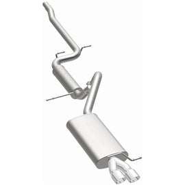 MagnaFlow Performance Cat-Back Exhaust System Dual Straight Drive Side Rear Exit 11-14 VW Jetta 2.0L (15486)