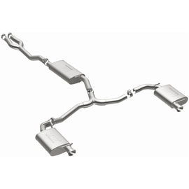 MagnaFlow 11-12 Dodge Charger V6 3.6L Dual Split Rear Exit Stainless Cat-Back Performance Exhaust (15492)