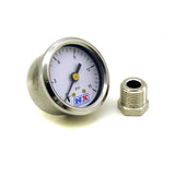 Nitrous Express Pressure Gauge (0-15 PSI w/Adaptor) (15511)