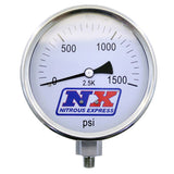 Nitrous Express Nitrous Pressure Gauge 4in-High Accuracy (15540)