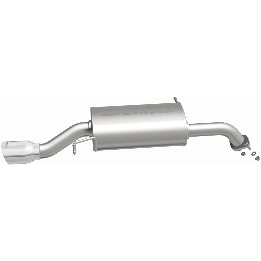 MagnaFlow 11-13 Mazda 2 1.5L Single Rear Exit Stainless Catback Performance Exhaust (15555)