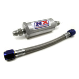 Nitrous Express 4AN Pure-Flo N2O Filter & 7 Stainless Hose (Lifetime Cleanable) (15607)