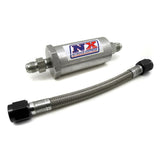 Nitrous Express 6AN Pure-Flo N2O Filter & 7 Stainless Hose (Lifetime Cleanable) (15610)