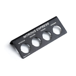 Nitrous Express Switch Panel, Universal Horizontal (15807)