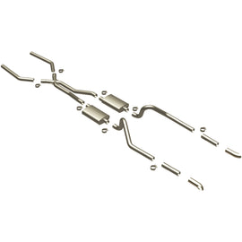 MagnaFlow SYS C/B 67-70 Mustang 2.50inch w/Tru-X (15816)