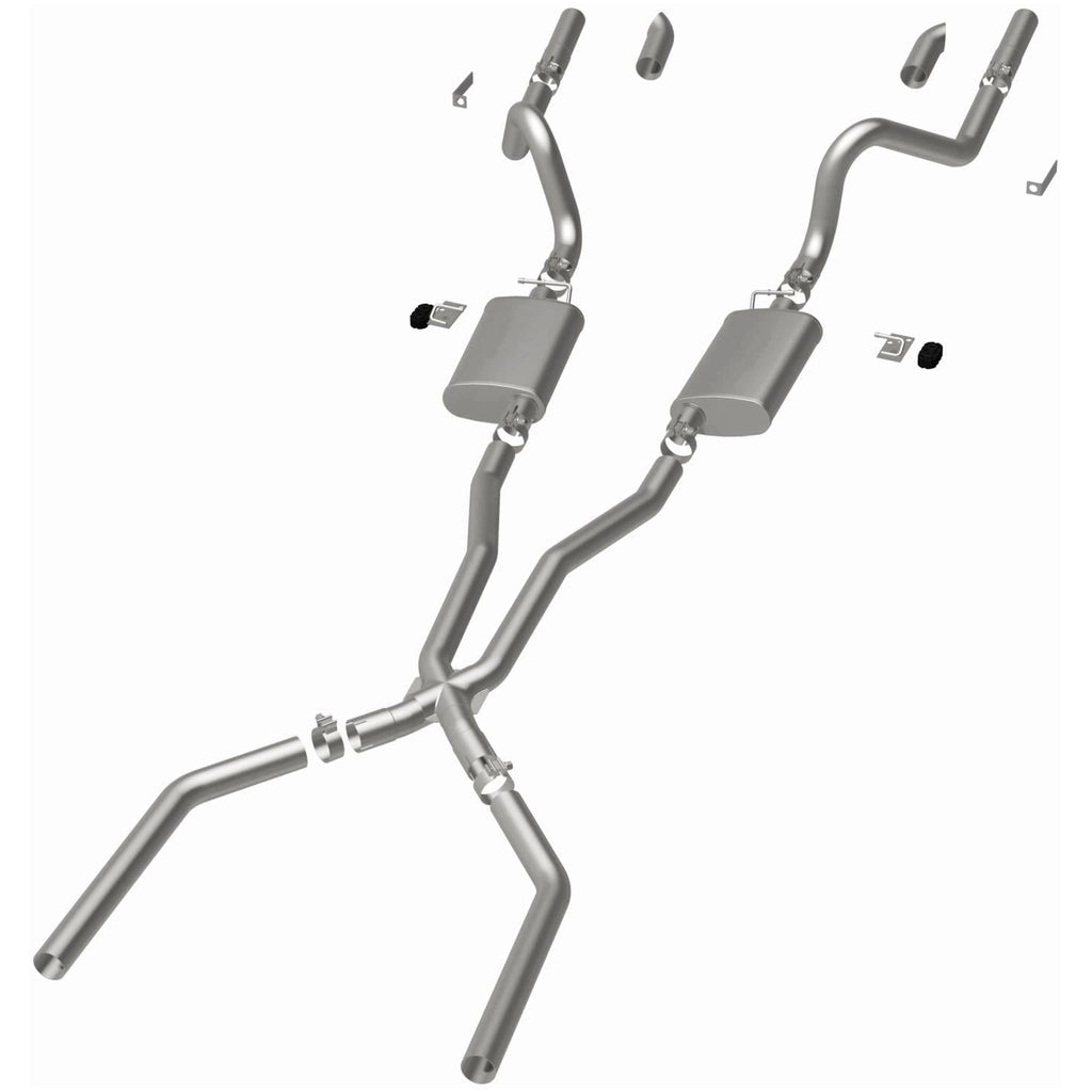 MagnaFlow SYS C/B 67-70 Mustang 2.50inch w/Tru-X (15816)