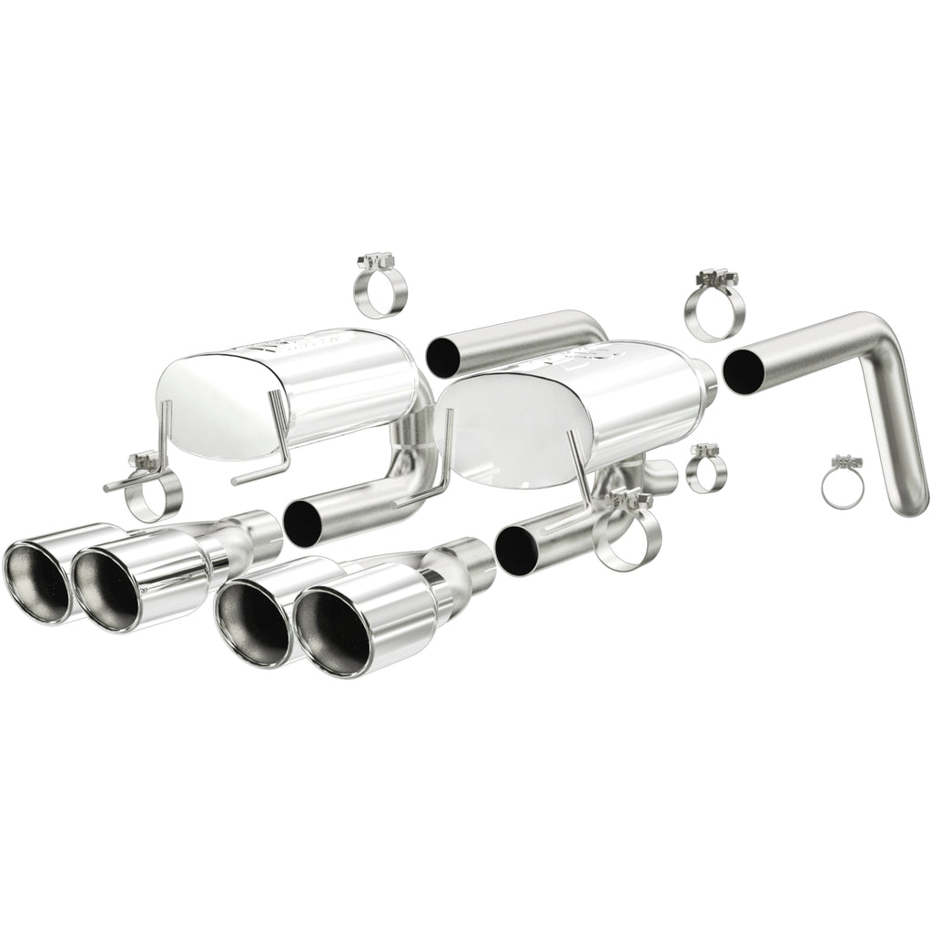 MagnaFlow Sys C/B 05- C6 Corvette rear sys (15886)