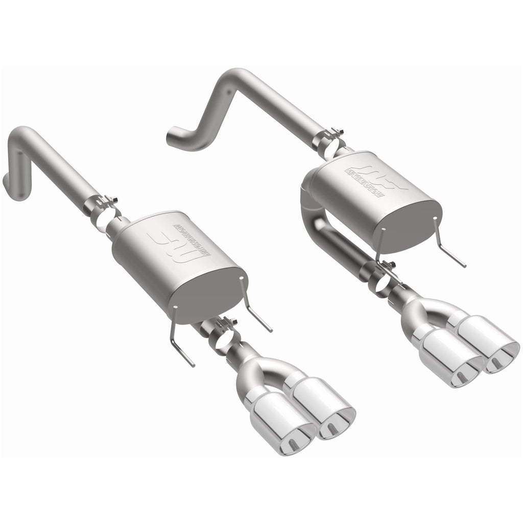 MagnaFlow Sys C/B 05- C6 Corvette rear sys (15886)