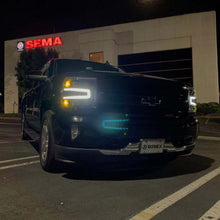 Load image into Gallery viewer, 16-18 Chevrolet Silverado 1500 LUXX-Series LED Projector Headlights Black